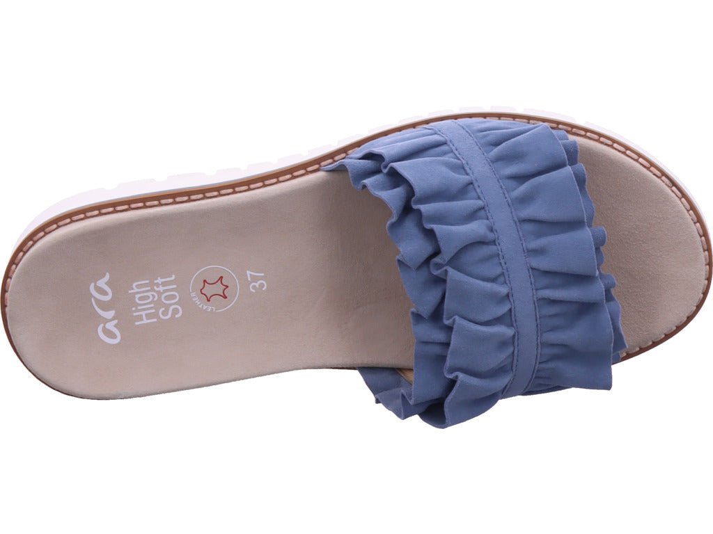 Ara Damen Pantolette Kent in blau