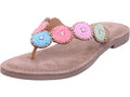 Queens Damen Pantolette  in braun