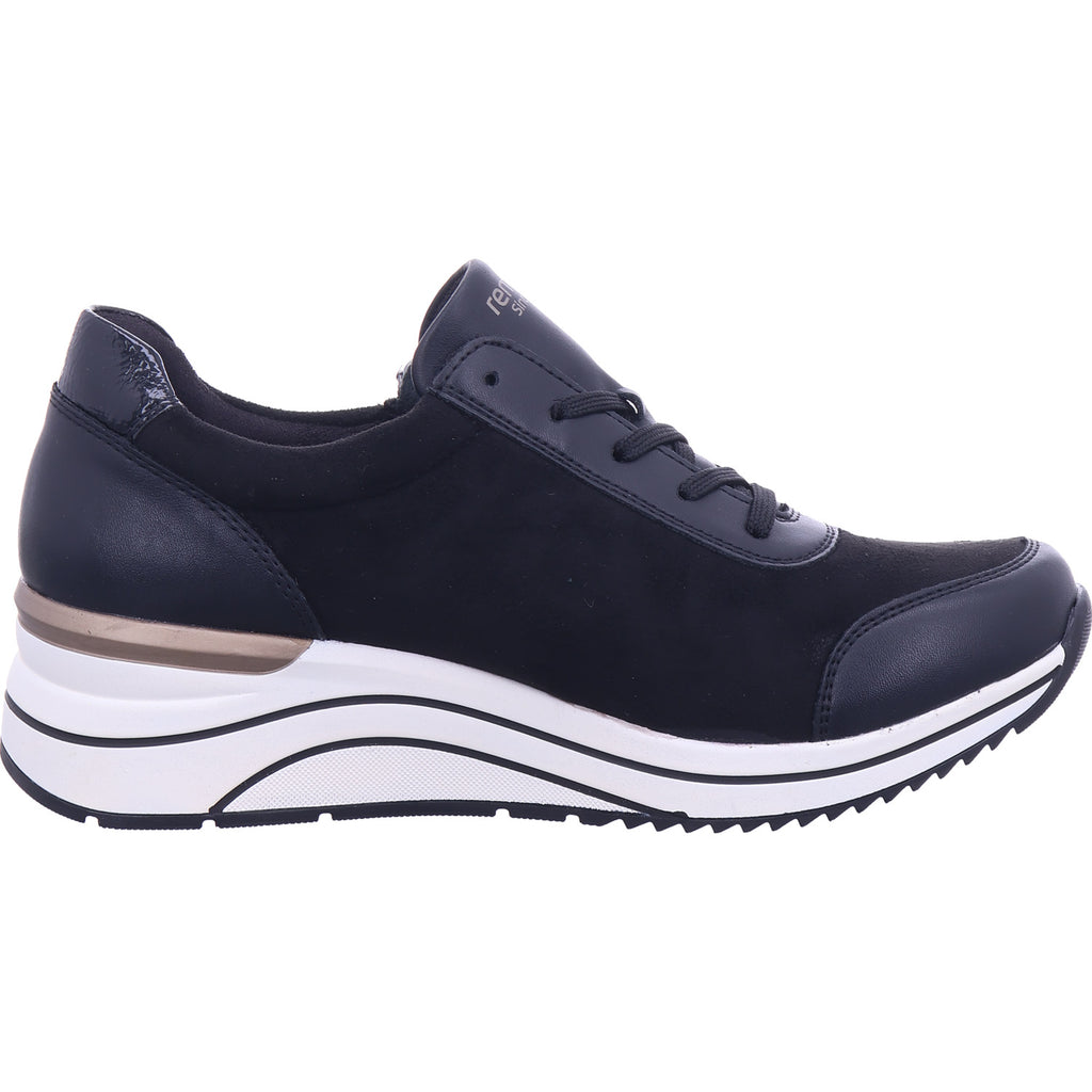 Remonte Damen Sneaker  in schwarz