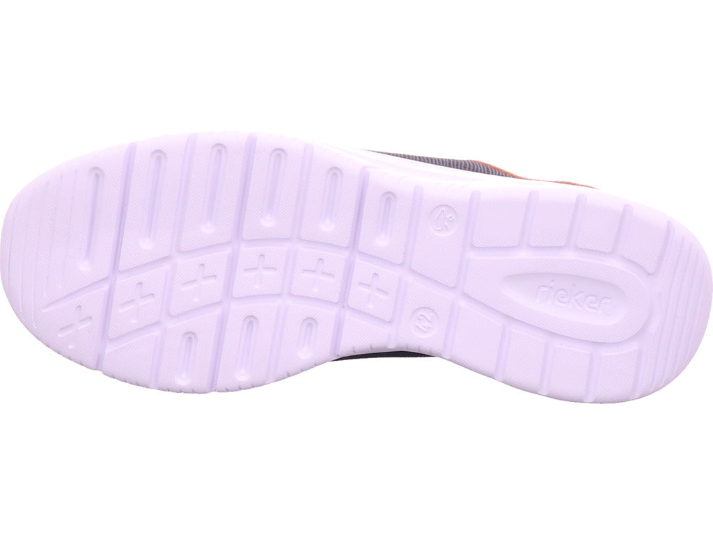 Rieker Herren Pantolette Fsk Herren Halbschuhe in blau