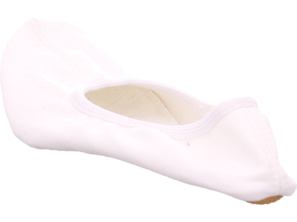 Beck Gymnas Mädchen Turnschuh  in weiß