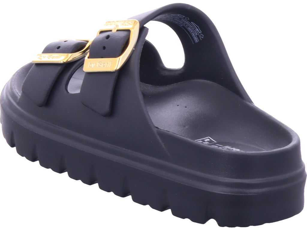 Dockers Damen Pantolette  in schwarz