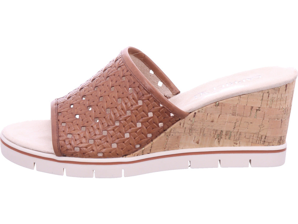 Caprice Damen Pantolette Women Sabot in braun