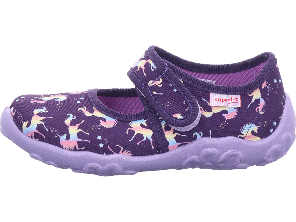 Superfit Girls' Slipper Textile Bonny in purple