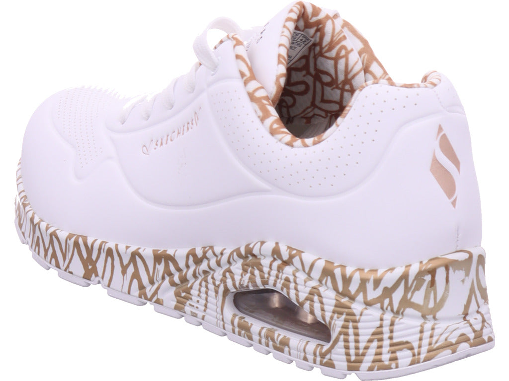 Dámské tenisky SKECHERS Uno Loving Love v bílé barvě
