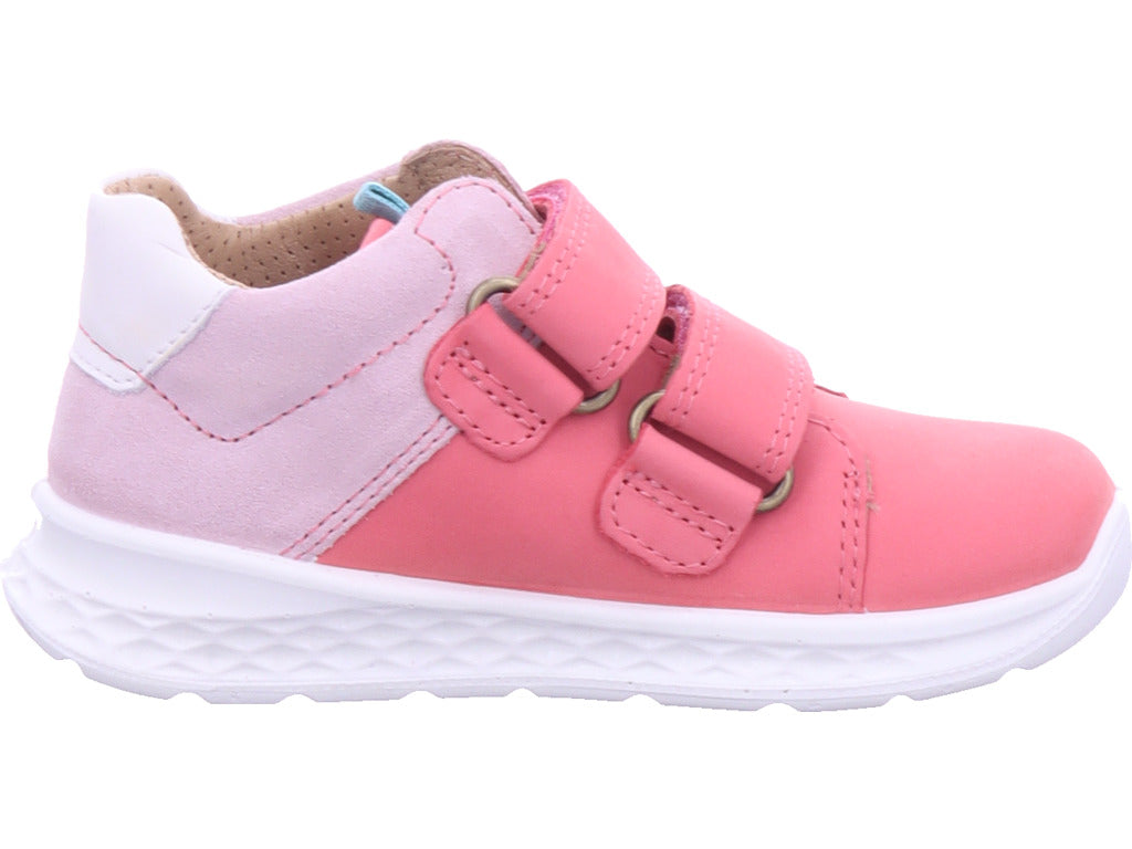 Superfit Girls First Walker Boot Leather Breeze in rose