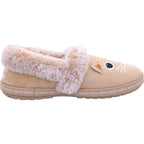 SKECHERS Damen Hausschuh Bobs Too Cozy in beige