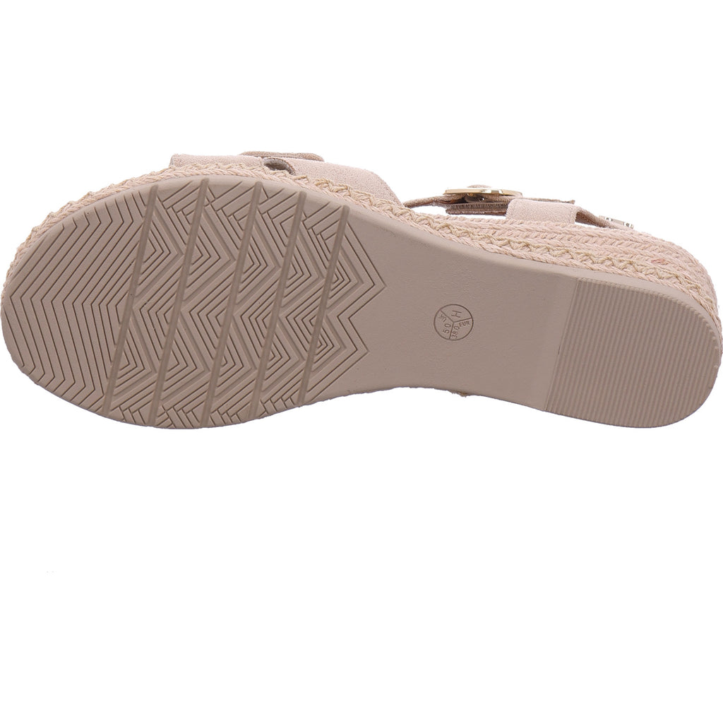 Jana Damen Sandale  in beige