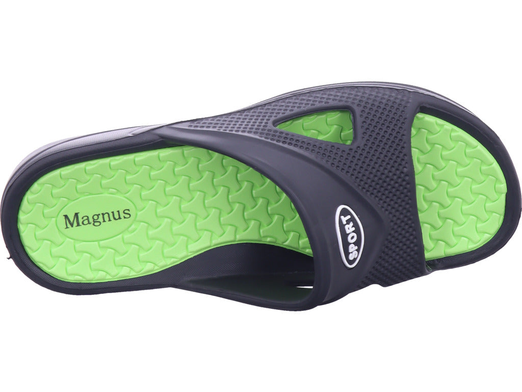 Becker Herren Pantolette  in schwarz