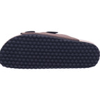 Planet Footwear Men's Mule Men's Deep Footbed Mules in brown