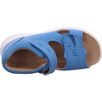 Superfit Jungen Sandale Sandale Leder \ Lagoon in blau