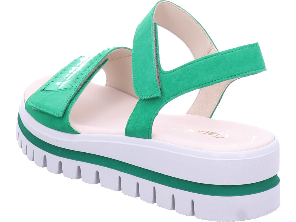 Gabor Damen Sandalette  in grün