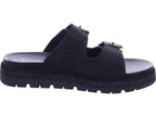 Marco Tozzi Damen Pantolette  in schwarz