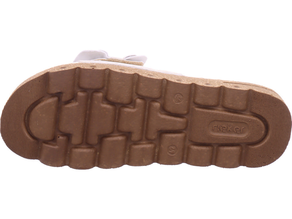 Rieker Women's Mule in Beige