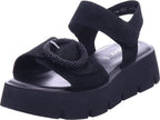 Gabor women's sandals in black