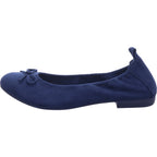Marco Tozzi women's ballerina shoes in blue