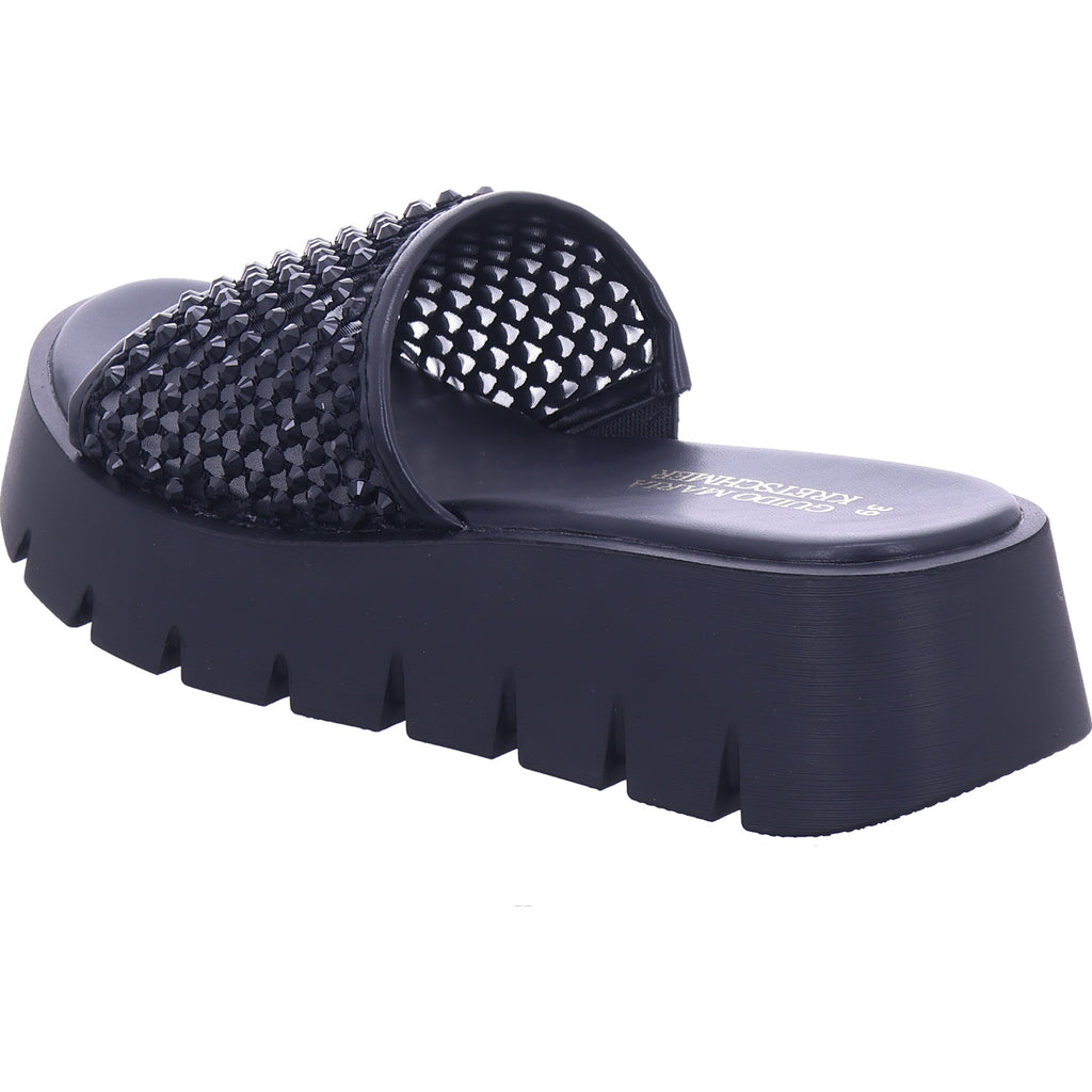Marco Tozzi Damen Pantolette  in schwarz