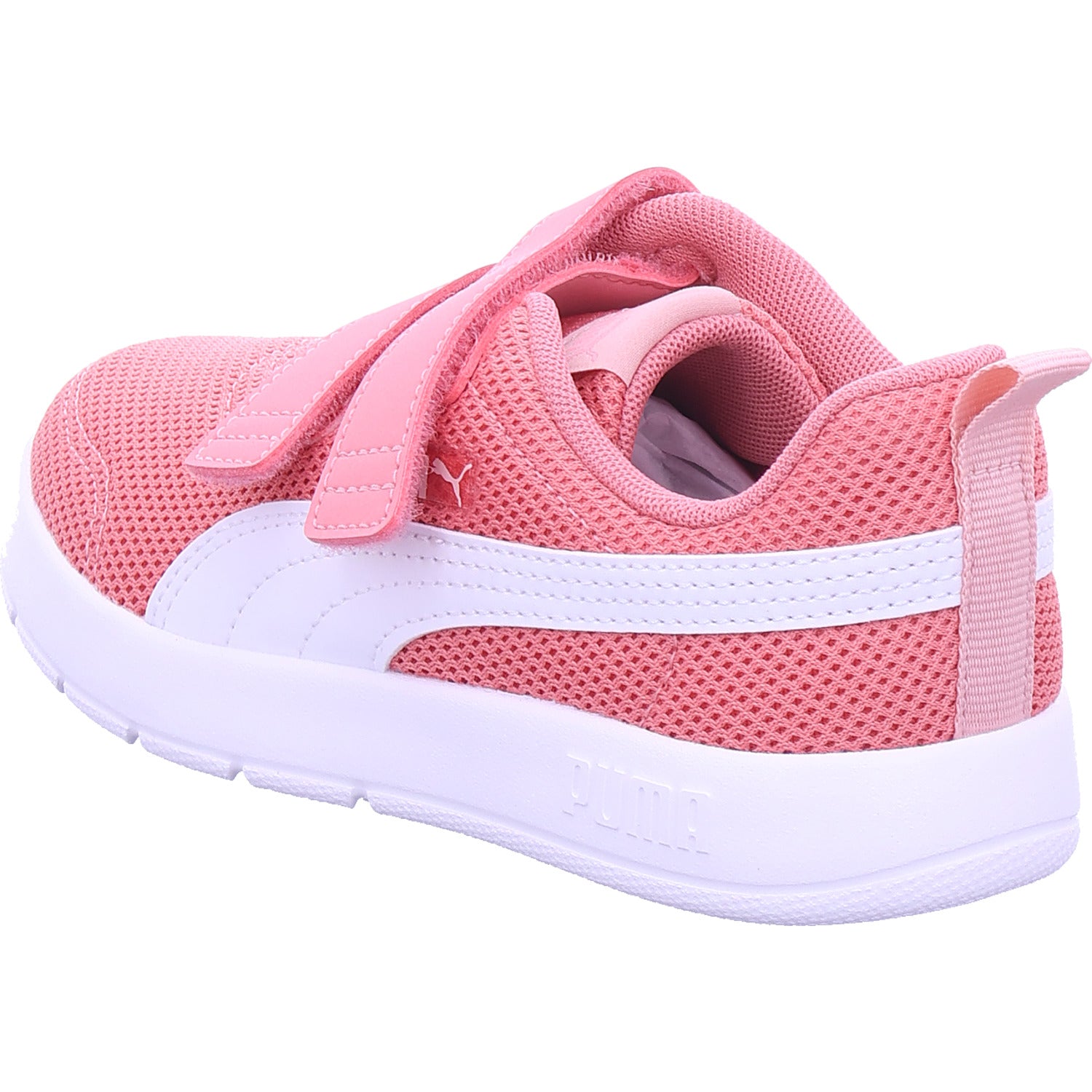 Nízké dívčí boty Puma Courtflex V3 Mesh Ps v růžové barvě