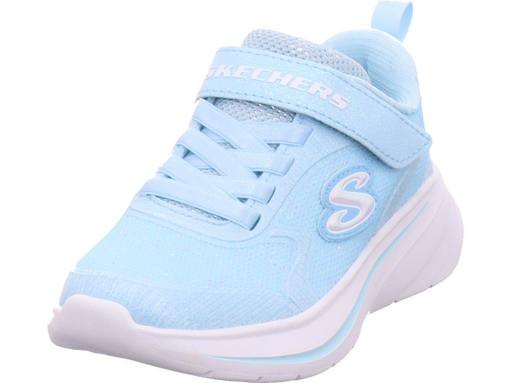 SKECHERS Mädchen Sneaker Wave 92 in blau