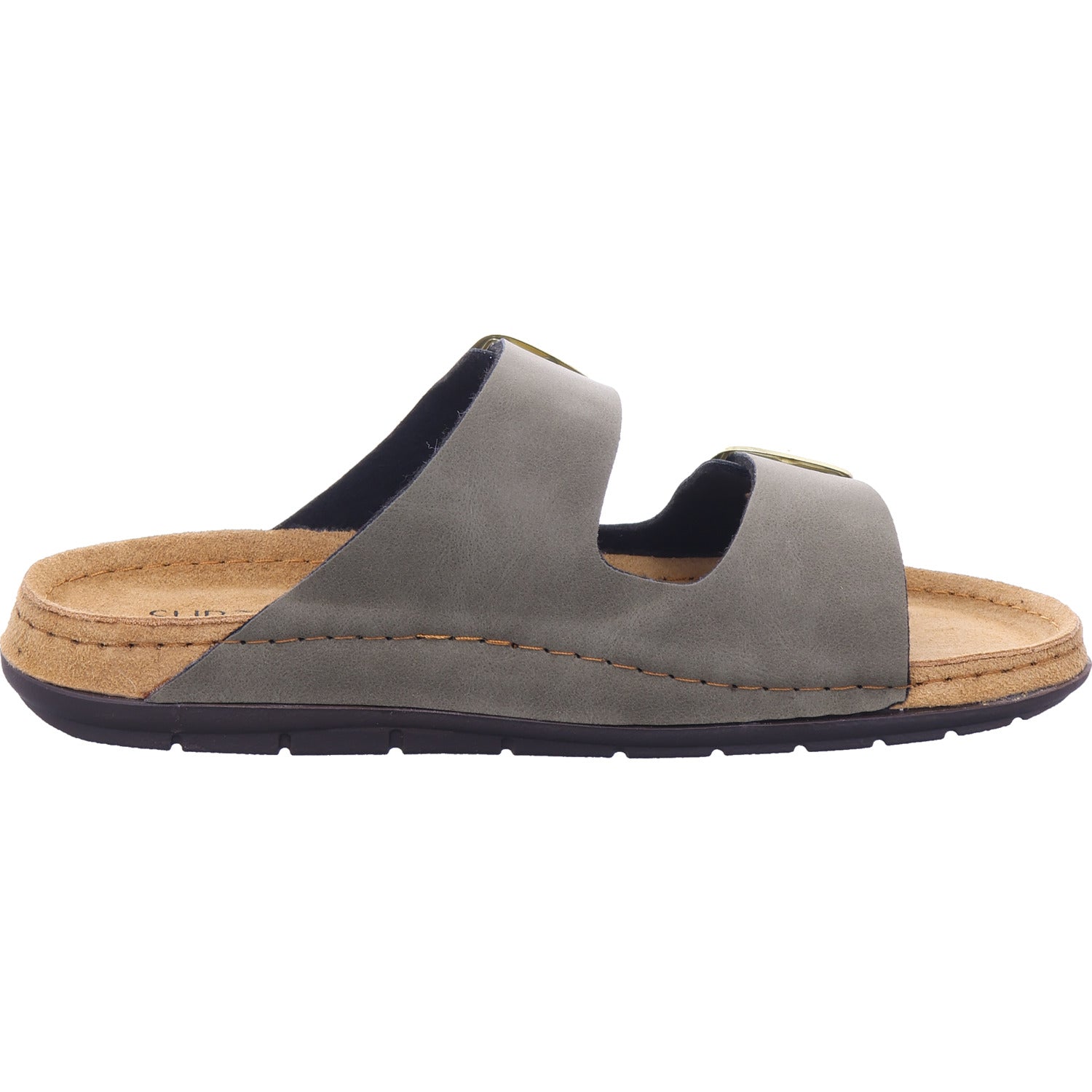 Dámské pantofle Planet Footwear v zelené barvě