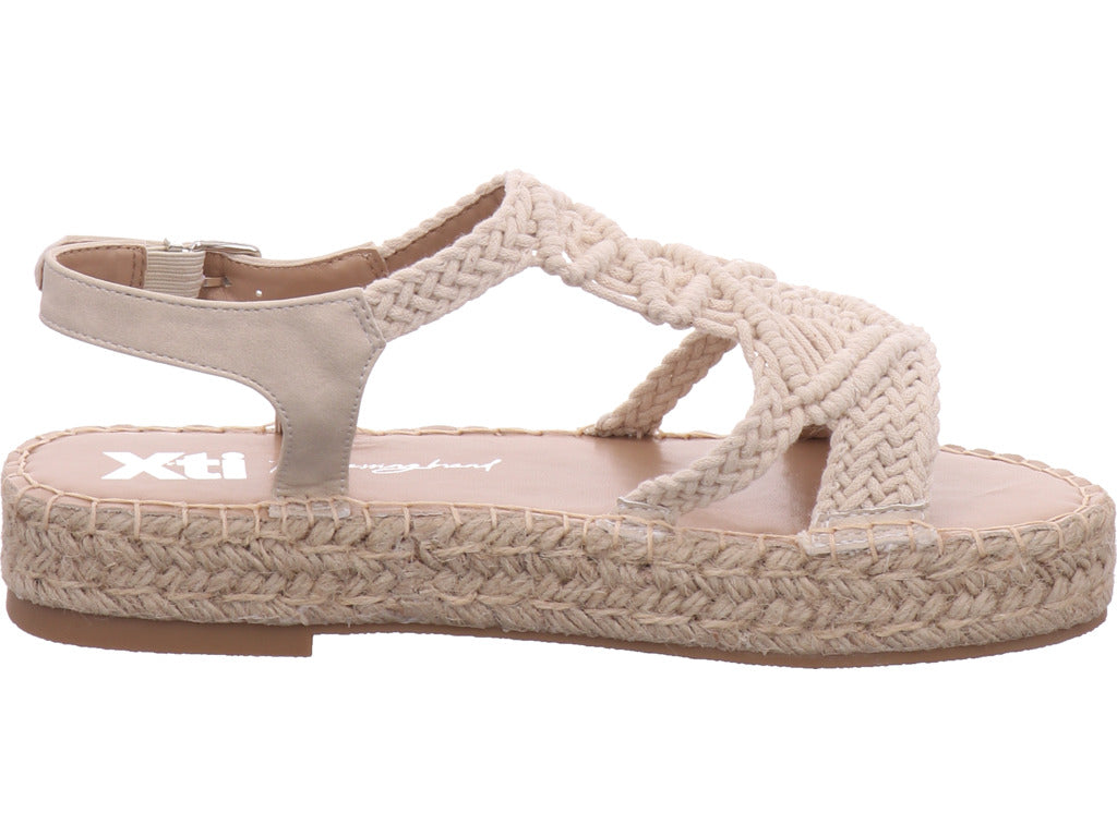 XTI Damen Sandalette  in beige