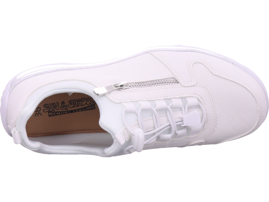 Shoe-world Women's Loafers in White