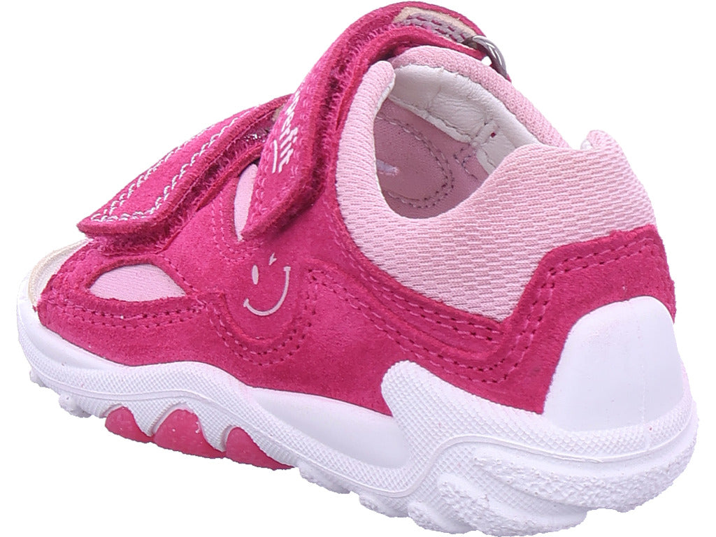 Superfit Baby - Mädchen Sandale Sandale Leder \ Flow in rot
