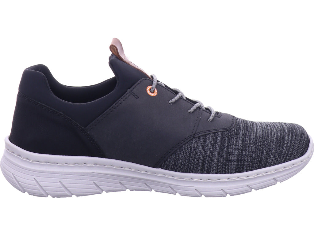 Rieker Herren Slipper Fsk Herren Halbschuhe in grau