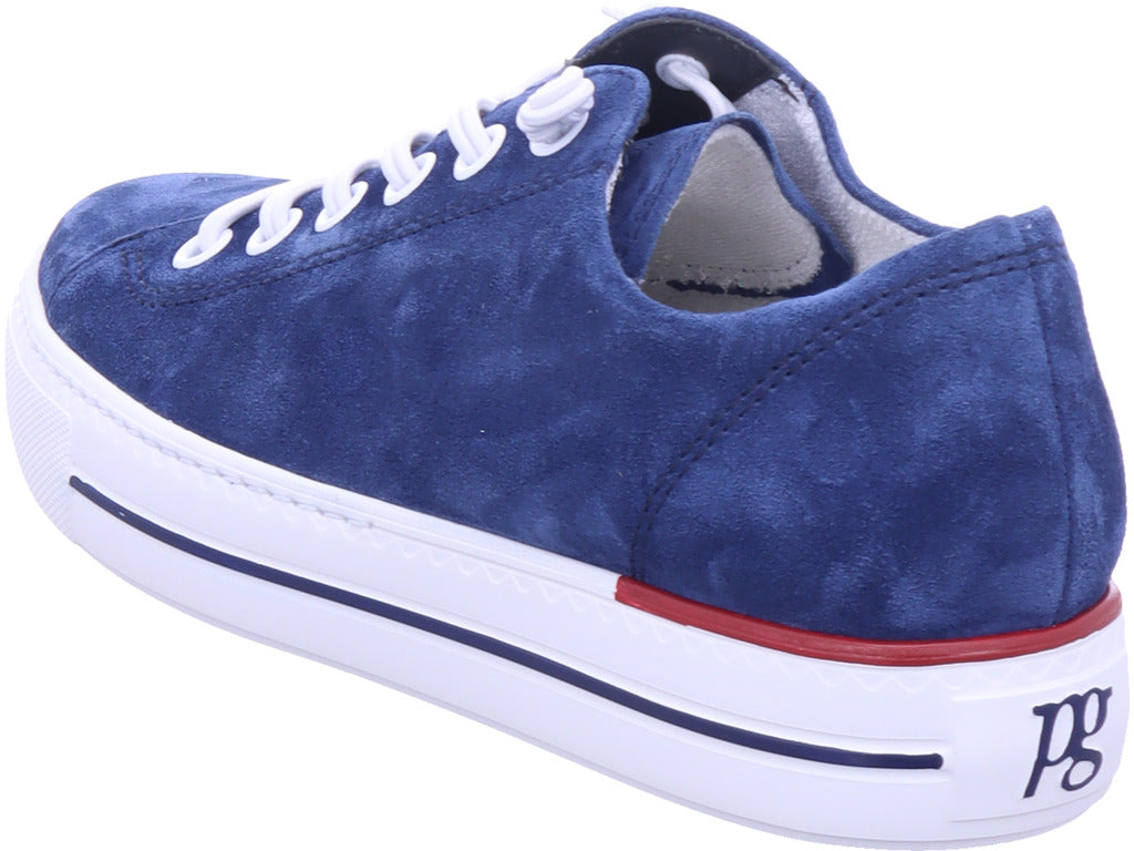 Paul Green Damen Sneaker Blau in weiß