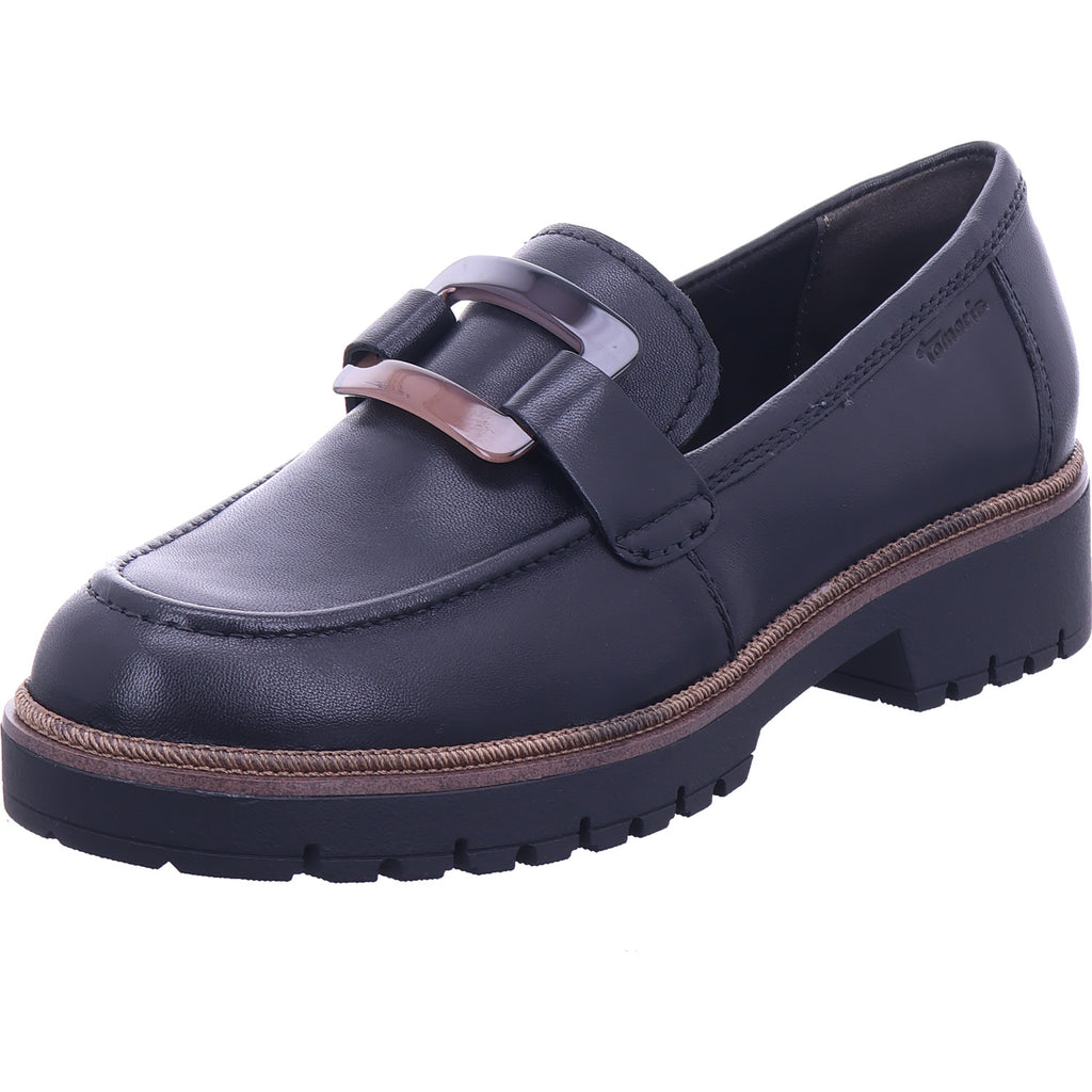 Tamaris Damen Halbschuh  in schwarz