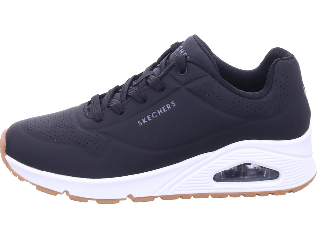 SKECHERS Women's Uno Stand 0 Sneakers in Black