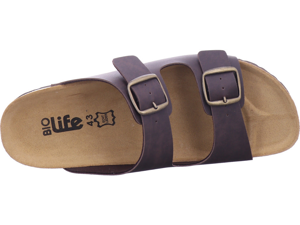 BOLD men's mules in brown