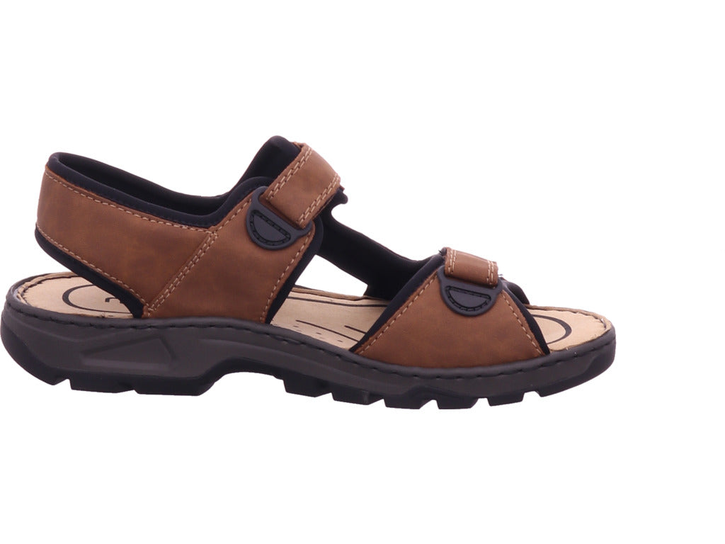 Rieker Herren Sandalette  in braun