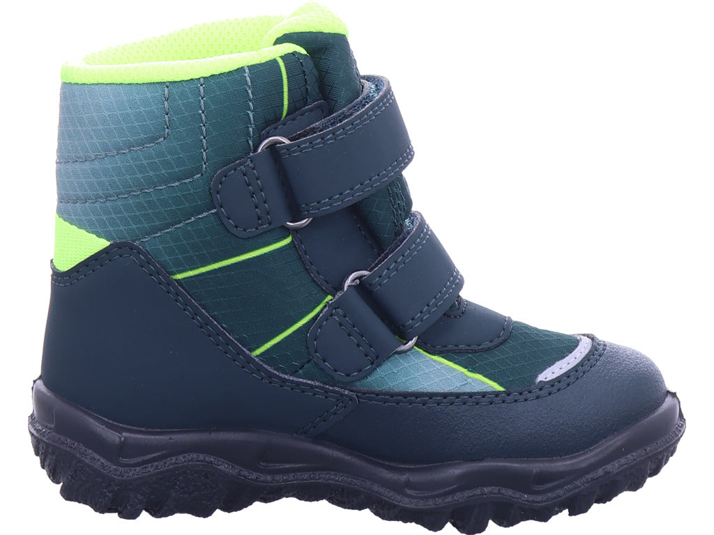 Superfit Boys' Moon Boots Textile \ Husky in Green