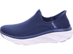 SKECHERS Damen Slipper D Lux Walker 2.0 in blau