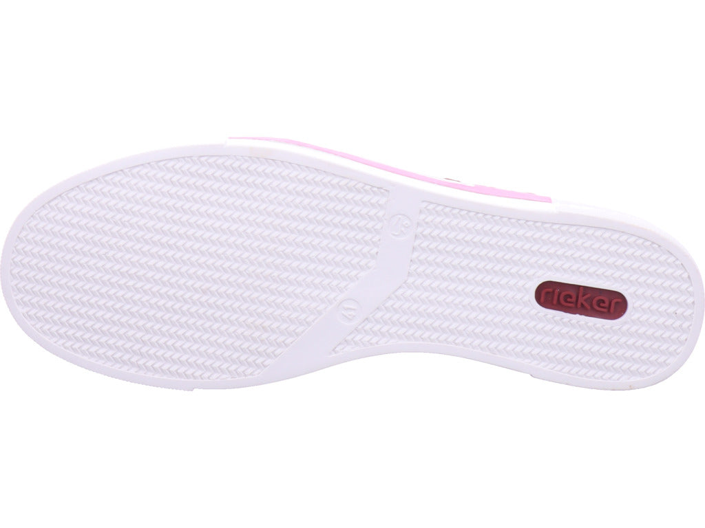 Rieker Damen Sneaker Fsk Damen Halbschuhe in pink