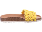 Verbenas Damen Pantolette  in gelb