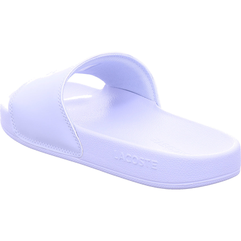 Lacoste Women's Serve Slides in blue