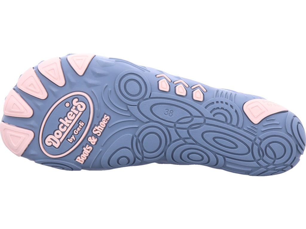Dockers Damen Textilschuh Barfuss in blau