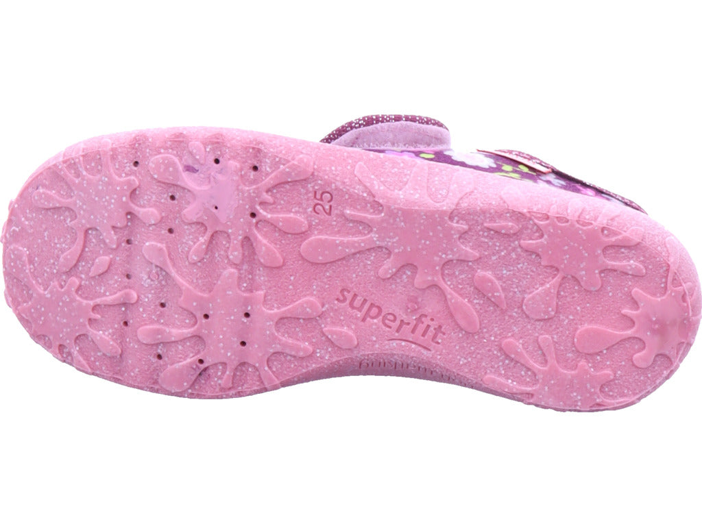 Dívčí textilní pantofle Legero \ Spotty ve fialové barvě