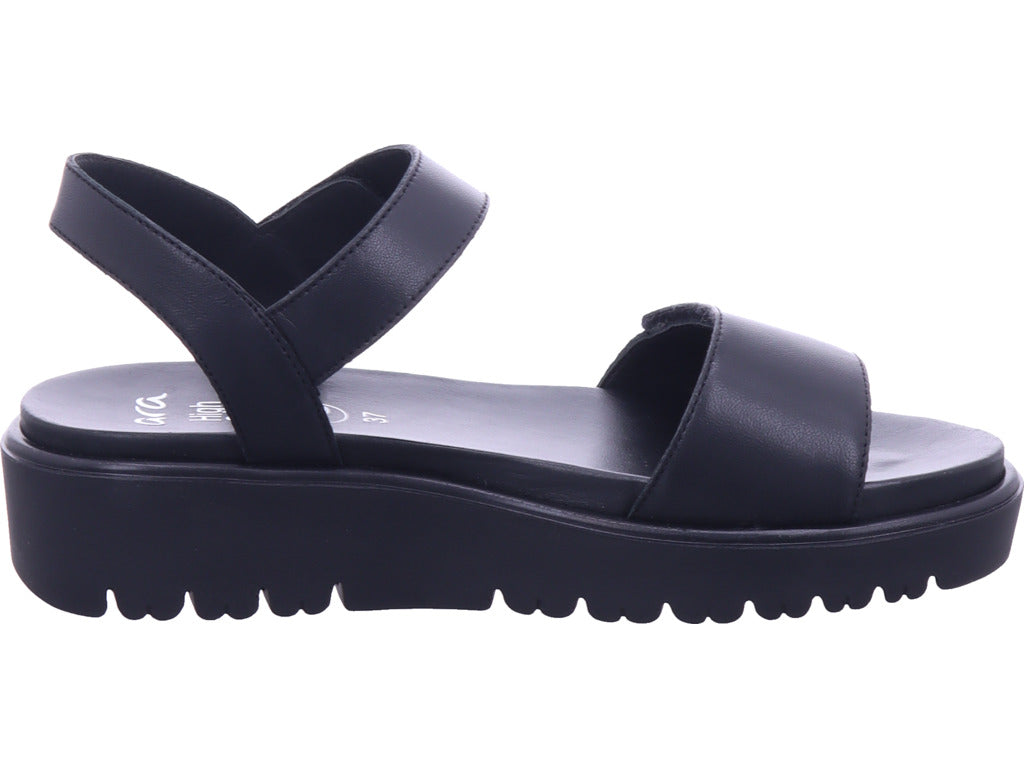 Ara Damen Pantolette Bilbao in schwarz