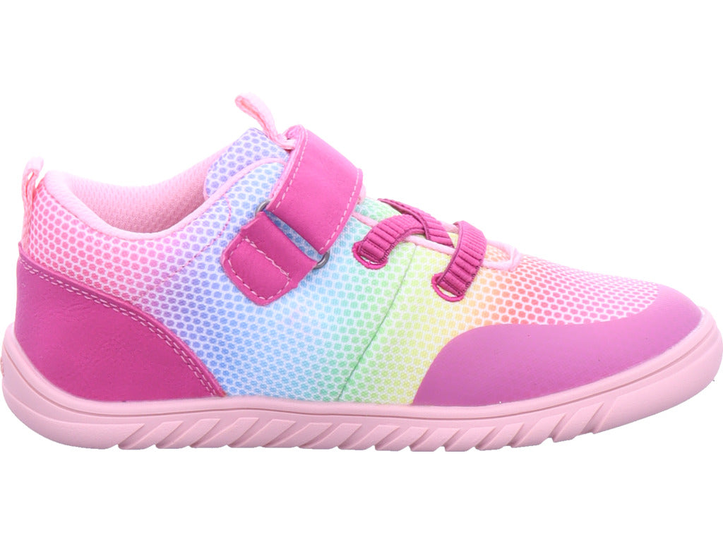 Lurchi Girls' Barefoot-Feel Low-Top Shoe in Pink