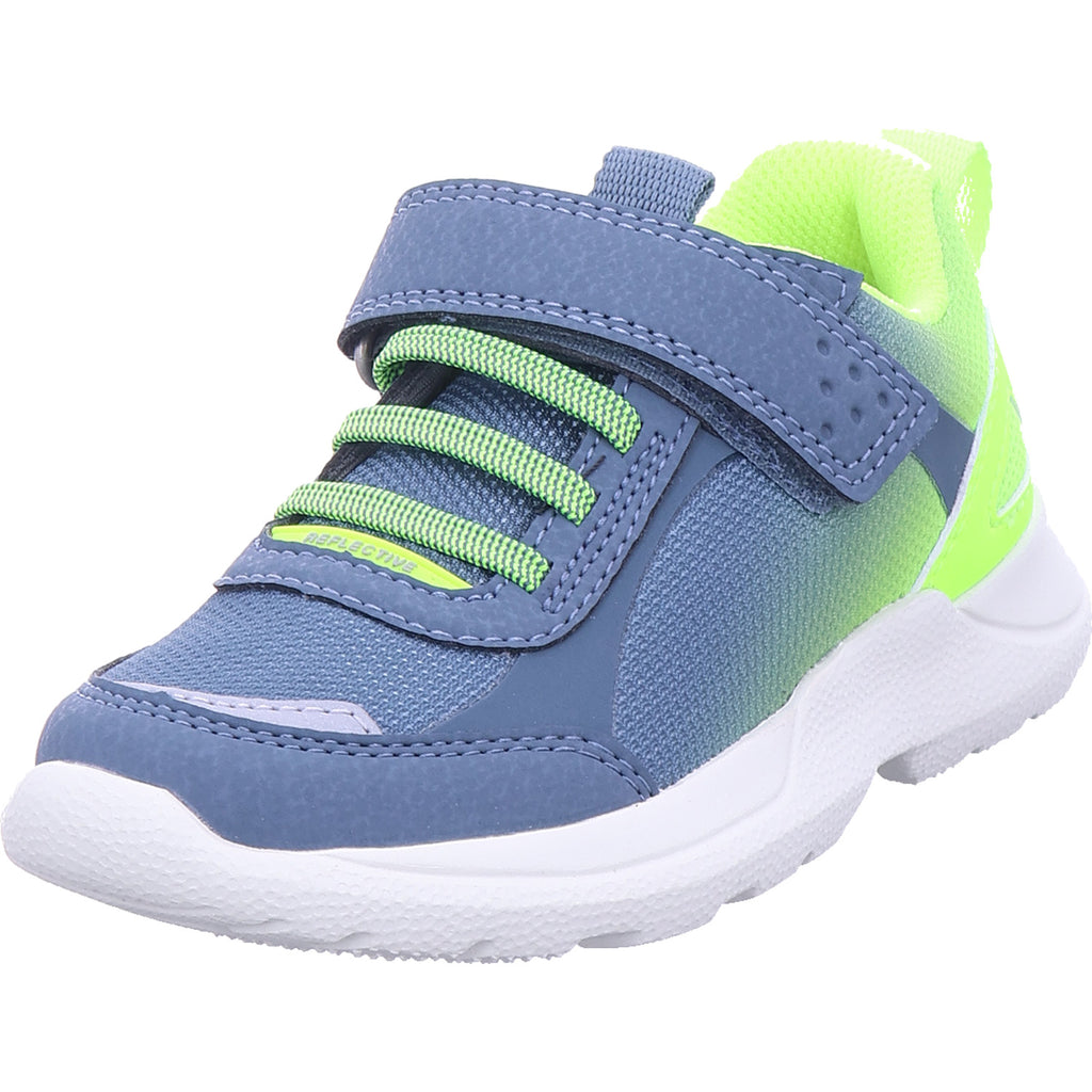 Superfit Boys' Rush Low-Top Sneakers in Blue