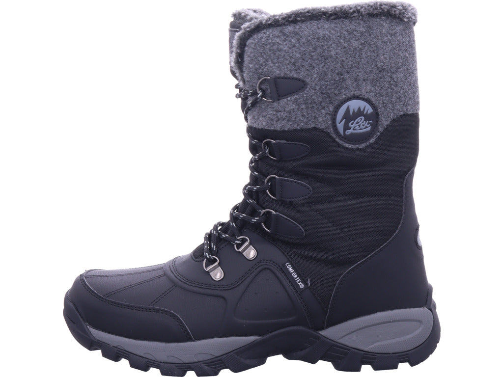 Lico Damen Moonboots Silke in schwarz