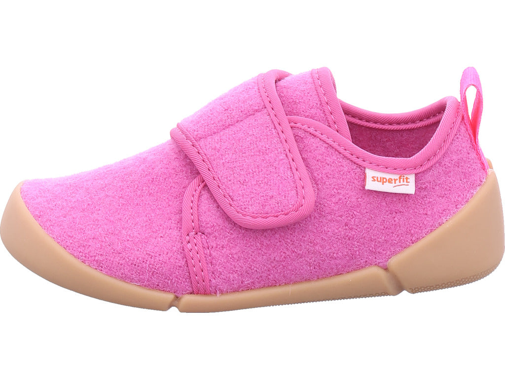 Dívčí textilní pantofle Legero \ Venti v červené barvě