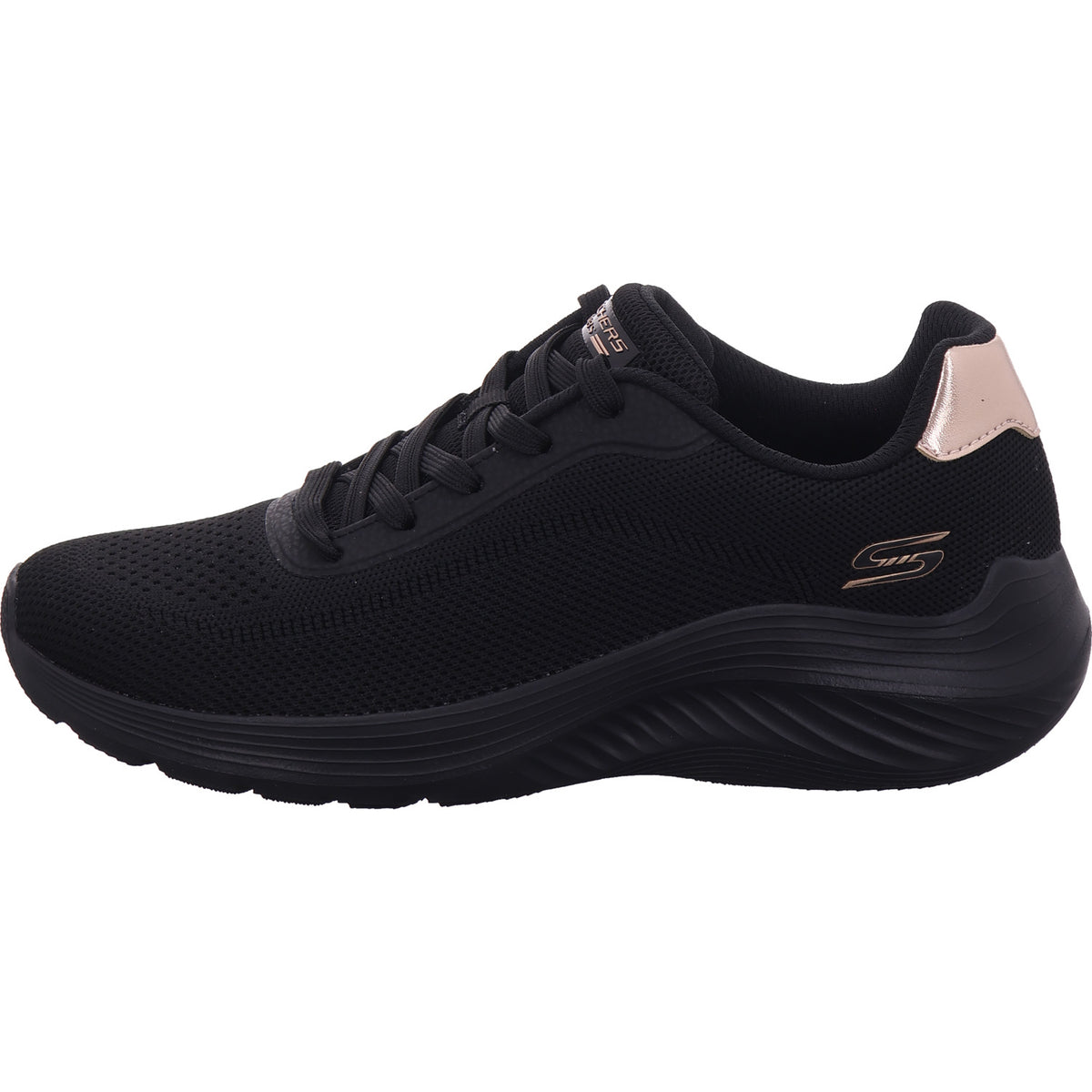 SKECHERS Damen Sneaker Bobs Squad Chaos in schwarz