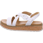 Marco Tozzi Damen Sandalette  in weiß