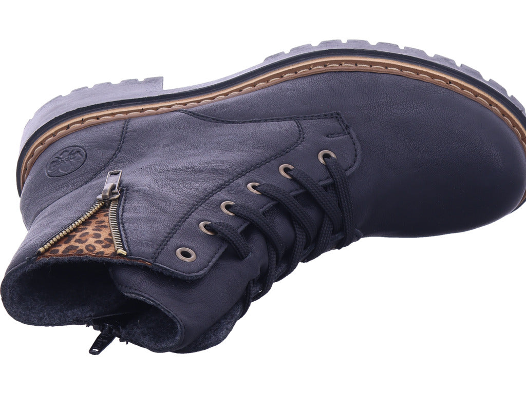 Rieker Damen Hosenstiefel Hwk Damen Stiefel in schwarz