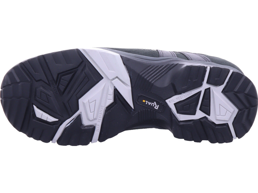 WorkPower Herren Wanderschuhe Sherpa Trekkinghalbschuh in schwarz