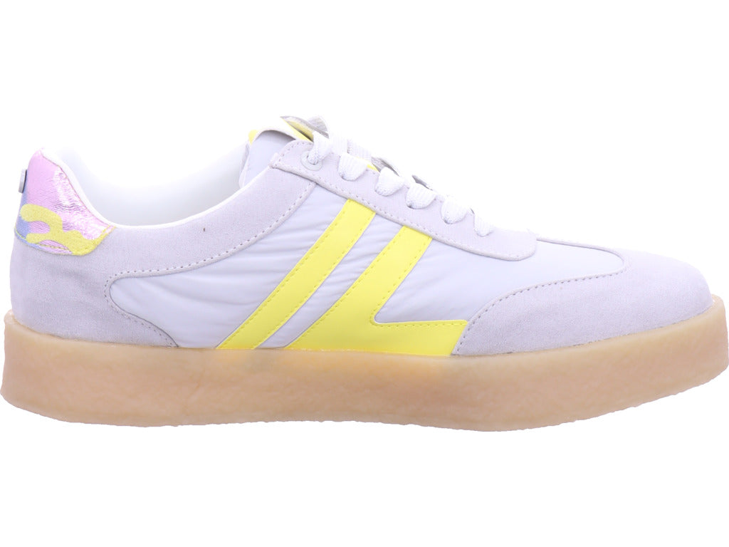 La Strada Damen Sneaker Yellow-Micro in grau